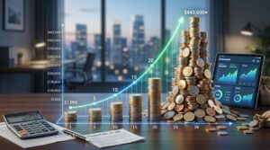 how compound interest grows money over time