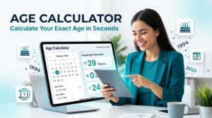 Age Calculator – Calculate Your Exact Age in Years, Months, and Days Online